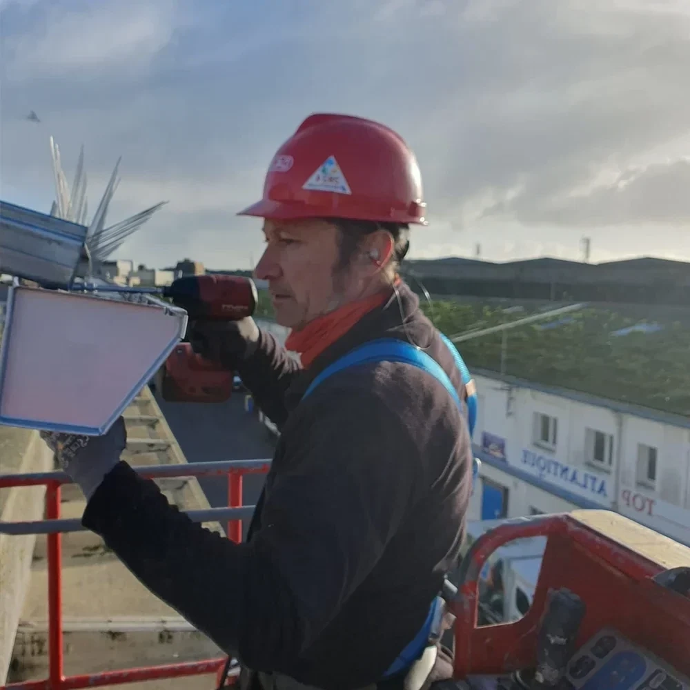 Sebastien baudouin co gerant equipe Pluvitec 1